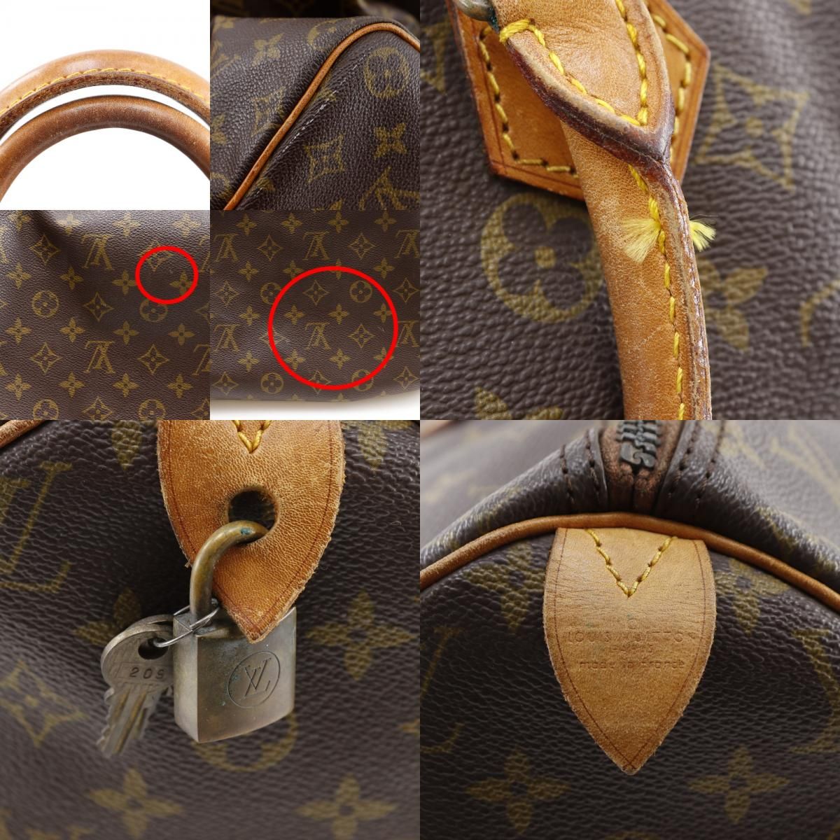 LOUIS VUITTON】ルイ・ヴィトン スピーディ40 ヴィンテージ M41522 