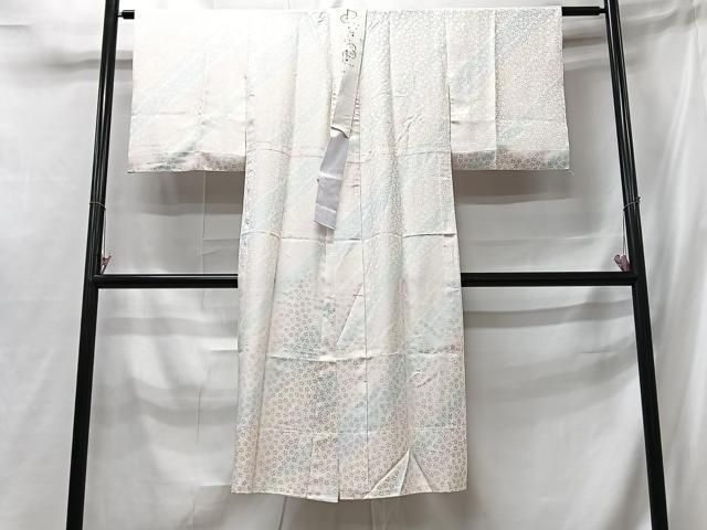 平和屋着物●長襦袢　無双仕立て　横段舞桜文　暈し染め　正絹　逸品　CABA8336ut 平和屋着物○長襦袢 無双仕立て 横段舞桜文 暈し染め 正絹 逸品 CABA8336ut