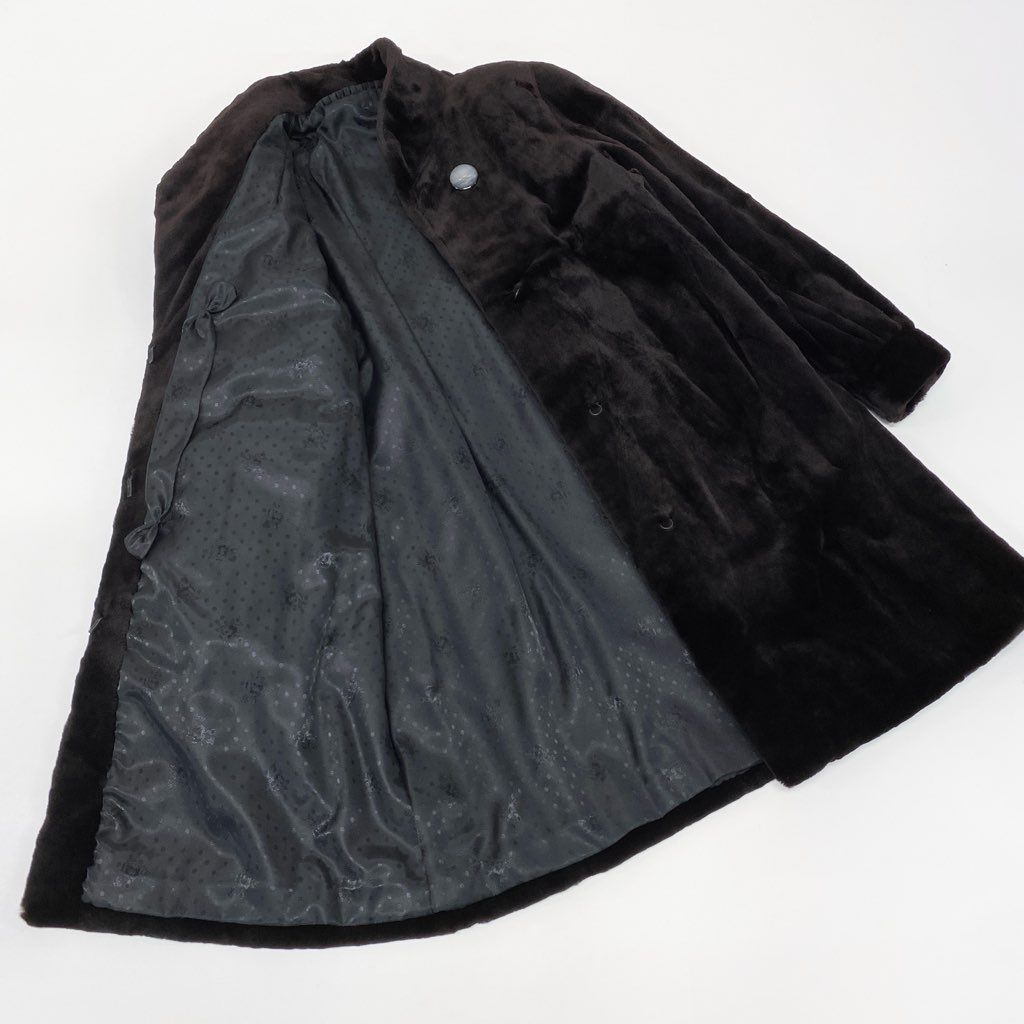 29l27 SAGA MINK サガミンク 銀サガ シェアードミンク ロングコート