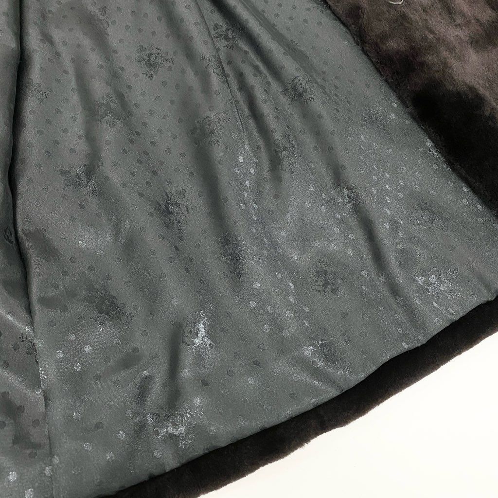 29l27 SAGA MINK サガミンク 銀サガ シェアードミンク ロングコート