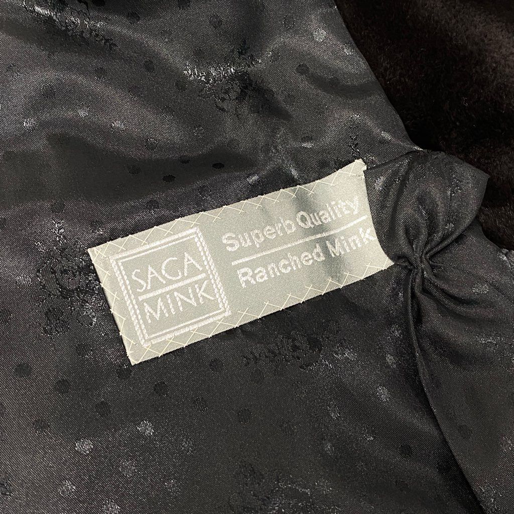29l27 SAGA MINK サガミンク 銀サガ シェアードミンク ロングコート