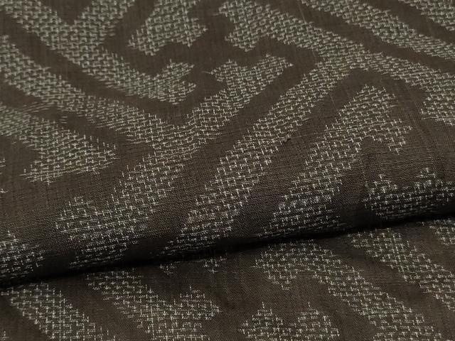 平和屋着物＊夏物 石川県指定無形文化財 能登上布 本麻手織上布 工字