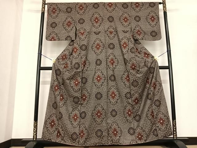 平和屋着物●本場大島紬　龍郷絣　正絹　逸品　AABE1604fy 平和屋着物○本場大島紬 龍郷絣 正絹 逸品 AABF0407fy - メルカリ