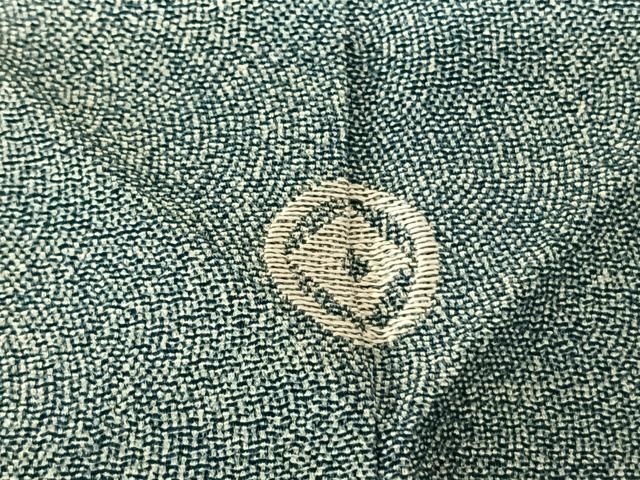 平和屋着物＊夏物 江戸小紋 絽 鮫小紋柄 正絹 逸品 AABB6707jd｜平和