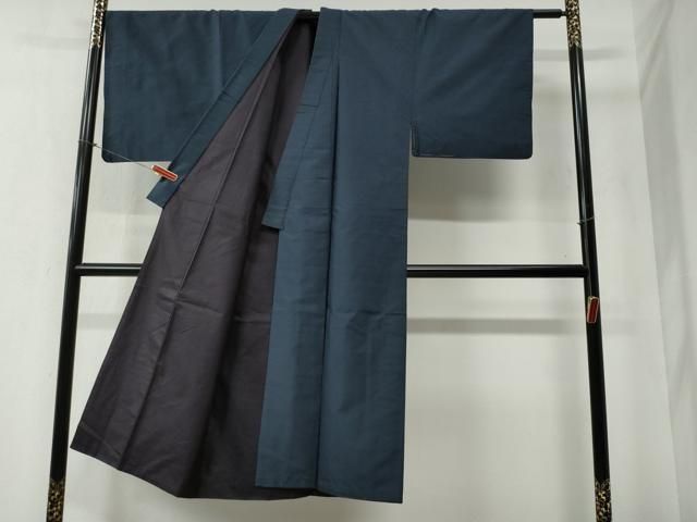 本場大島紬 アンサンブル・長襦袢セット 平和屋着物○男性