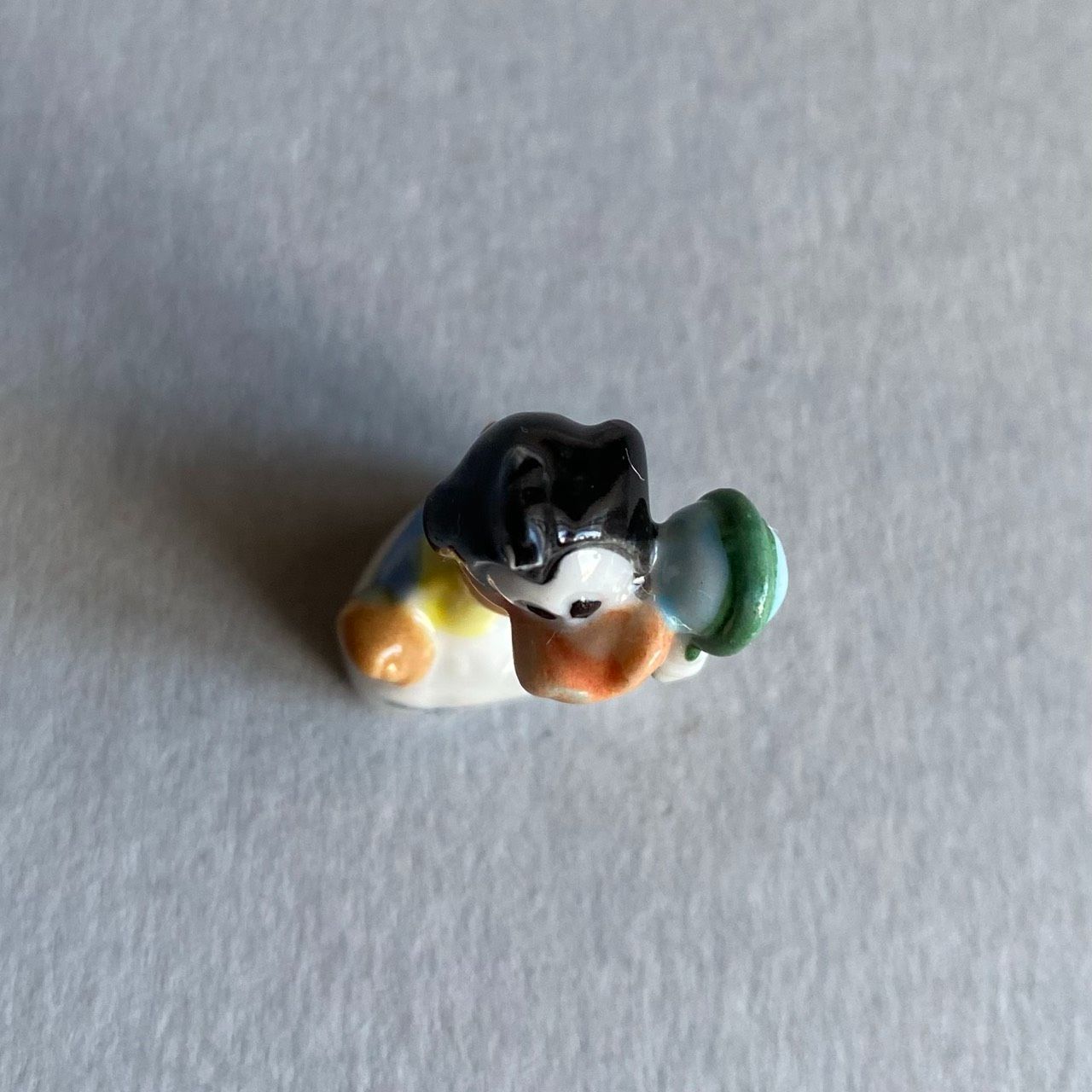 ディズニー　ミッキー　フェーブ　ベイビー　フランス　赤ちゃん　雑貨　UM067 ベイビーホーレスのフェーブ ※欠けあり／ディズニー／赤ちゃん