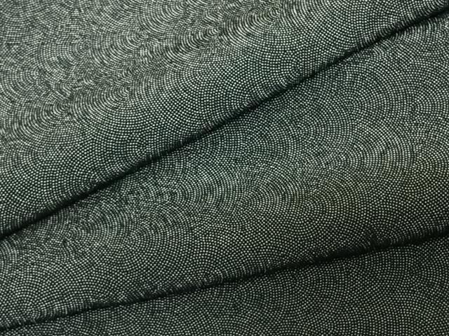 user_5f07265a様　新品未使用　正絹夏もの　絽鮫小紋(江戸小紋)単品 平和屋2□夏物 江戸小紋 絽 鮫小紋柄 逸品 DAAD9629wb