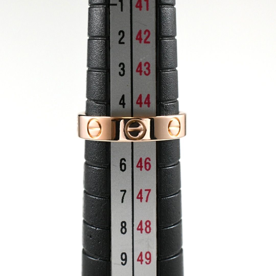Cartier カルティエ ミニラブリング K18PG ピンクゴールド SIZE:45 