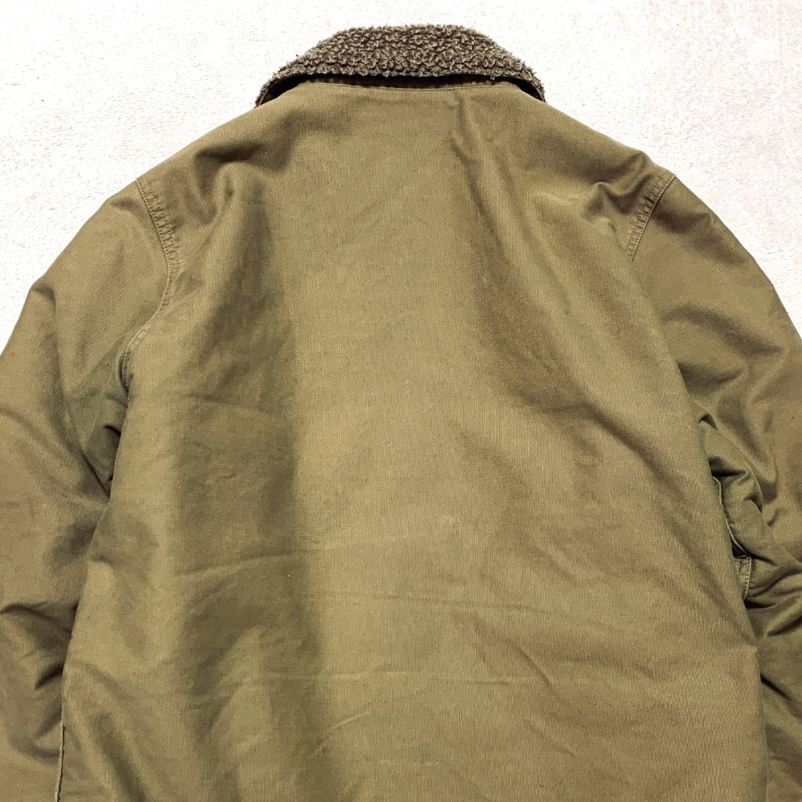 UNCROWD CYCLETOGS × WAIPER N-1 DECK JACKET Navy Department デッキ