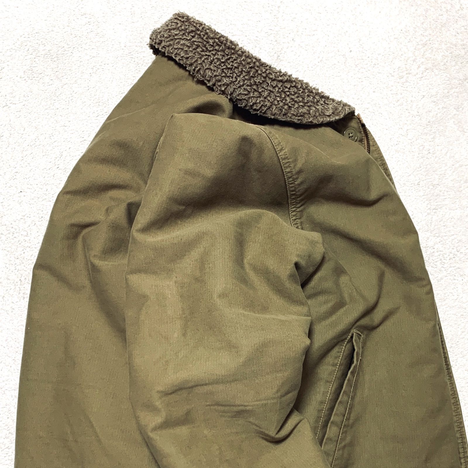 UNCROWD CYCLETOGS × WAIPER N-1 DECK JACKET Navy Department デッキ