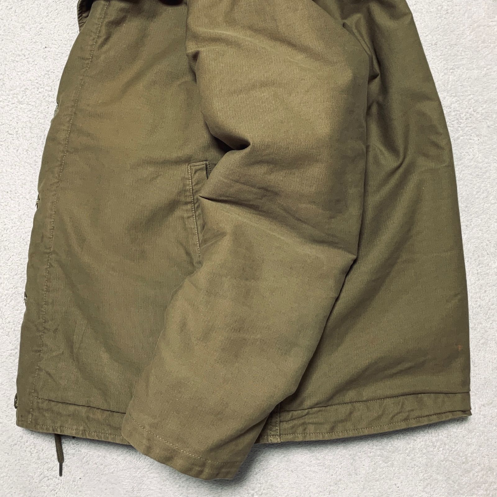 UNCROWD CYCLETOGS × WAIPER N-1 DECK JACKET Navy Department デッキ