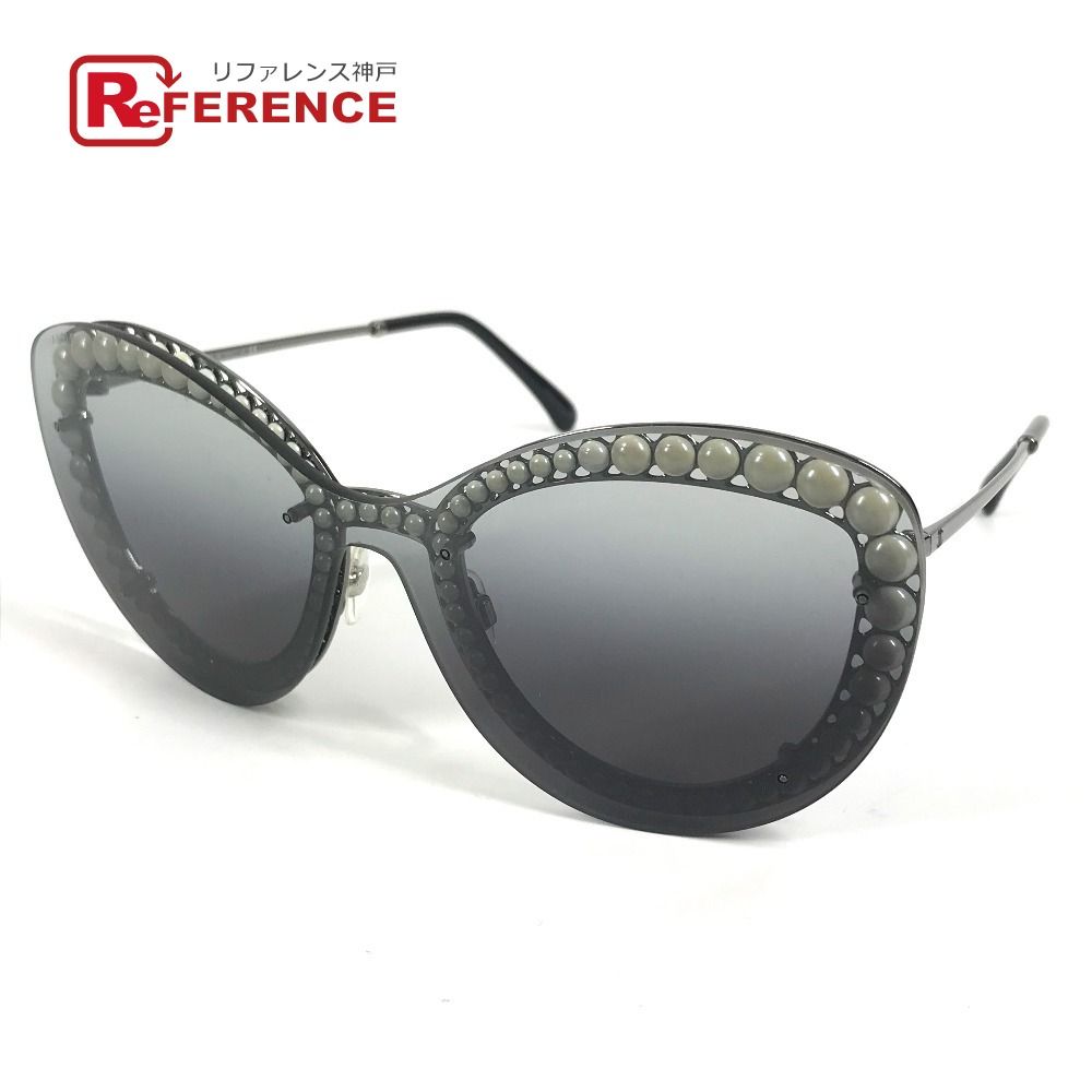 CHANEL シャネル サングラス CC ココマーク フェイクパール 4236-H