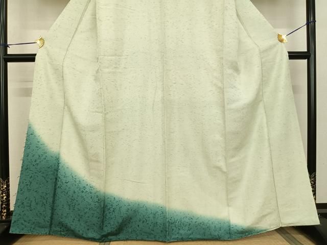 平和屋着物○訪問着 髭紬 霞文 暈し染め 正絹 逸品 AABF0283fy - メルカリ