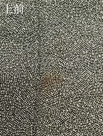 平和屋着物○江戸小紋 作家物 鮫小紋柄 草木染 正絹 逸品 AABF0331fy