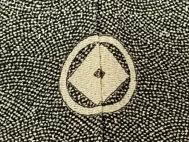 平和屋着物○江戸小紋 作家物 鮫小紋柄 草木染 正絹 逸品 AABF0331fy