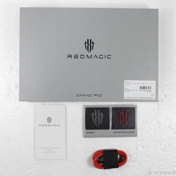 中古品〕 REDMAGIC Nova 256GB ミッドナイト NP03J Wi-Fi【377