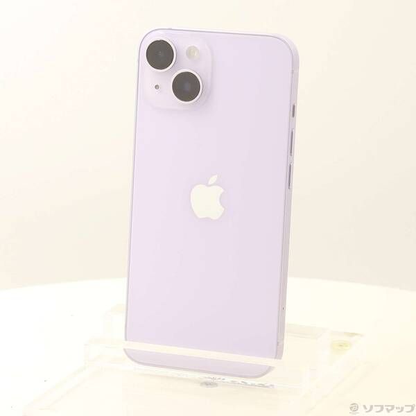 中古品〕 iPhone14 128GB パープル MPUY3J／A SIMフリー【262】 - メルカリ