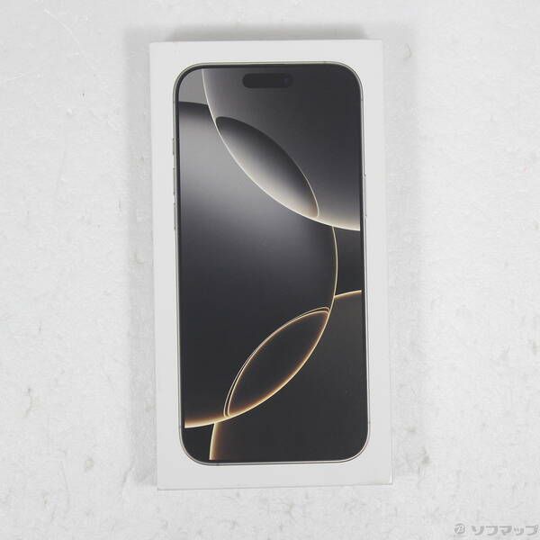 中古品〕 iPhone16 Pro Max 256GB ナチュラルチタニウム MYWK3J／A SIM