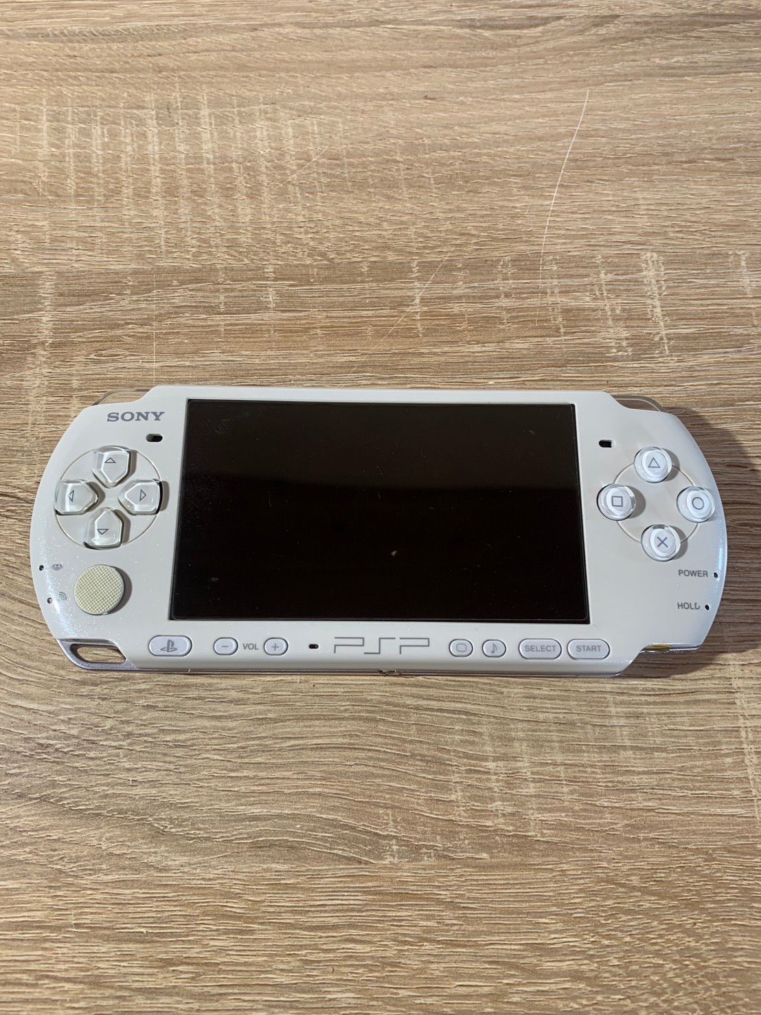 7294 PlayStation ポータブル PSP 3000 パールホワイト 動作確認済み