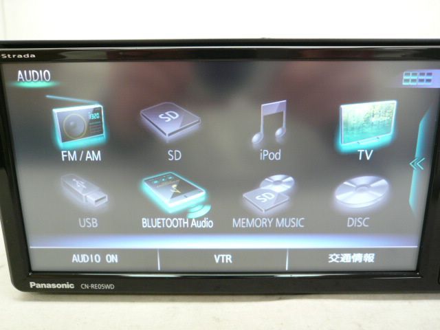 中古】 2026年度版 パナソニック ストラーダ CN-RE05WD メモリーナビ