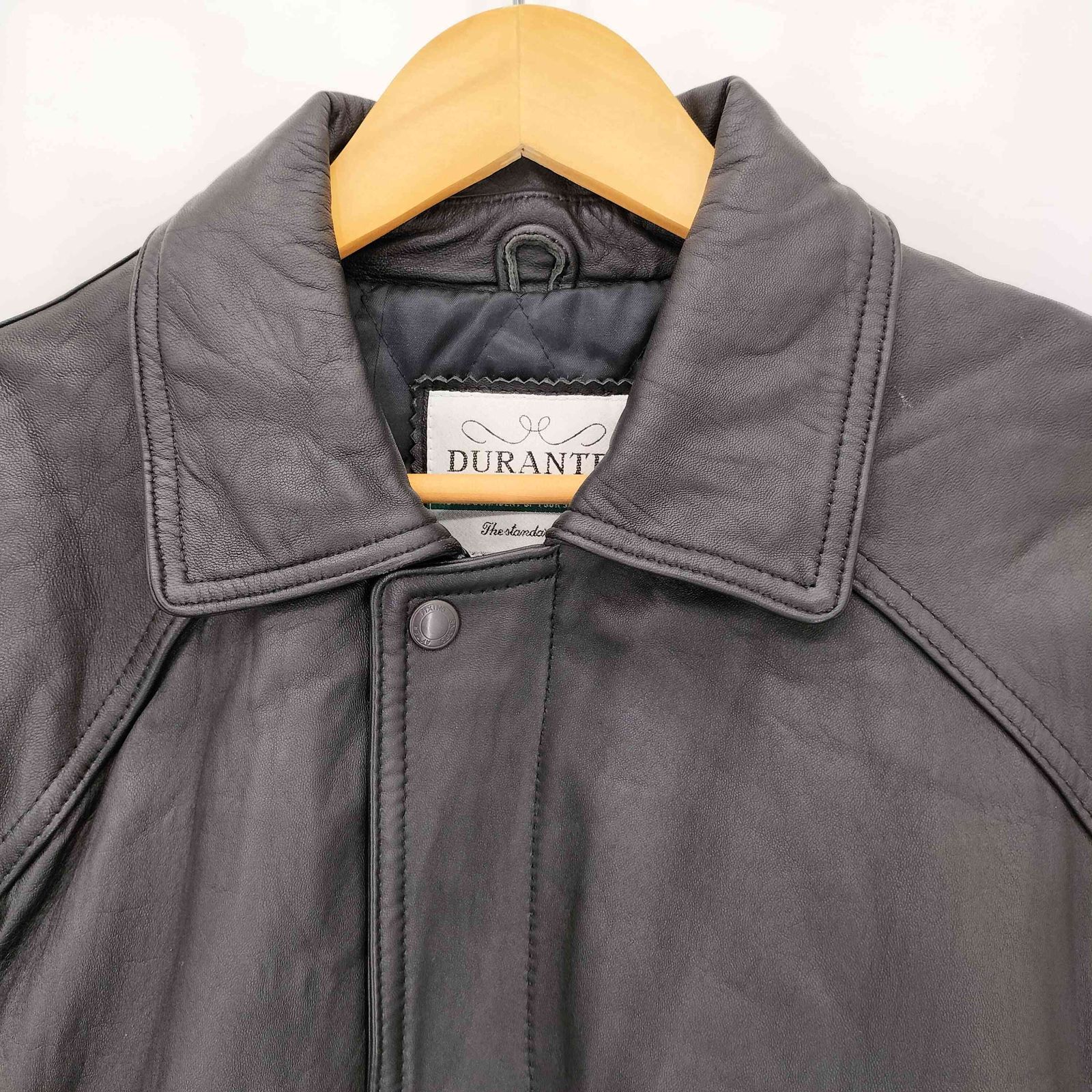 ユーズドフルギ USED古着 ラムレザーハーフコート メンズ L - メルカリ