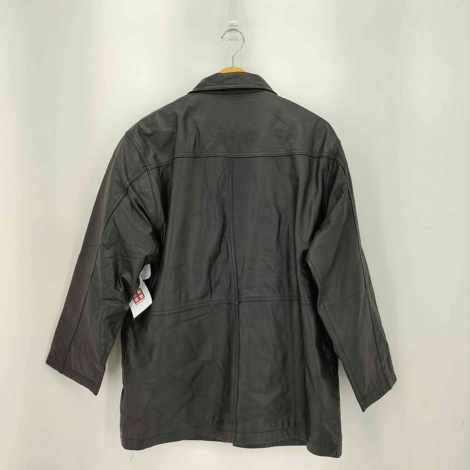 ユーズドフルギ USED古着 カウレザーハーフコート メンズ JPN：M