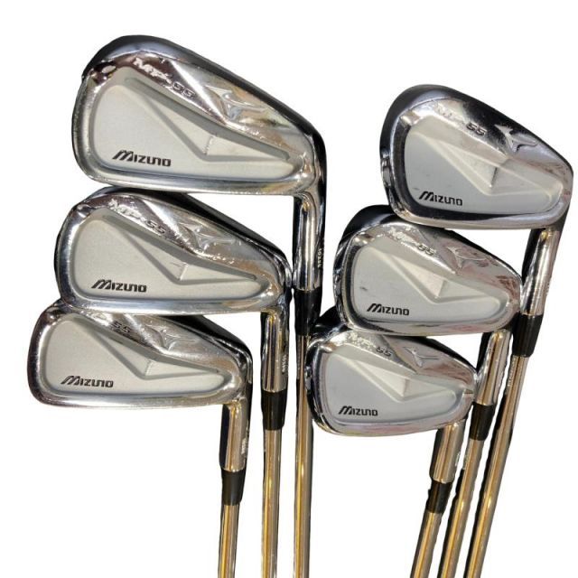 メンズ　右利き　シニア　初心者　ミズノ　ゴルフクラブセット 中古】 ミズノ MP-55 6S アイアンセット IR 純正特注シャフト