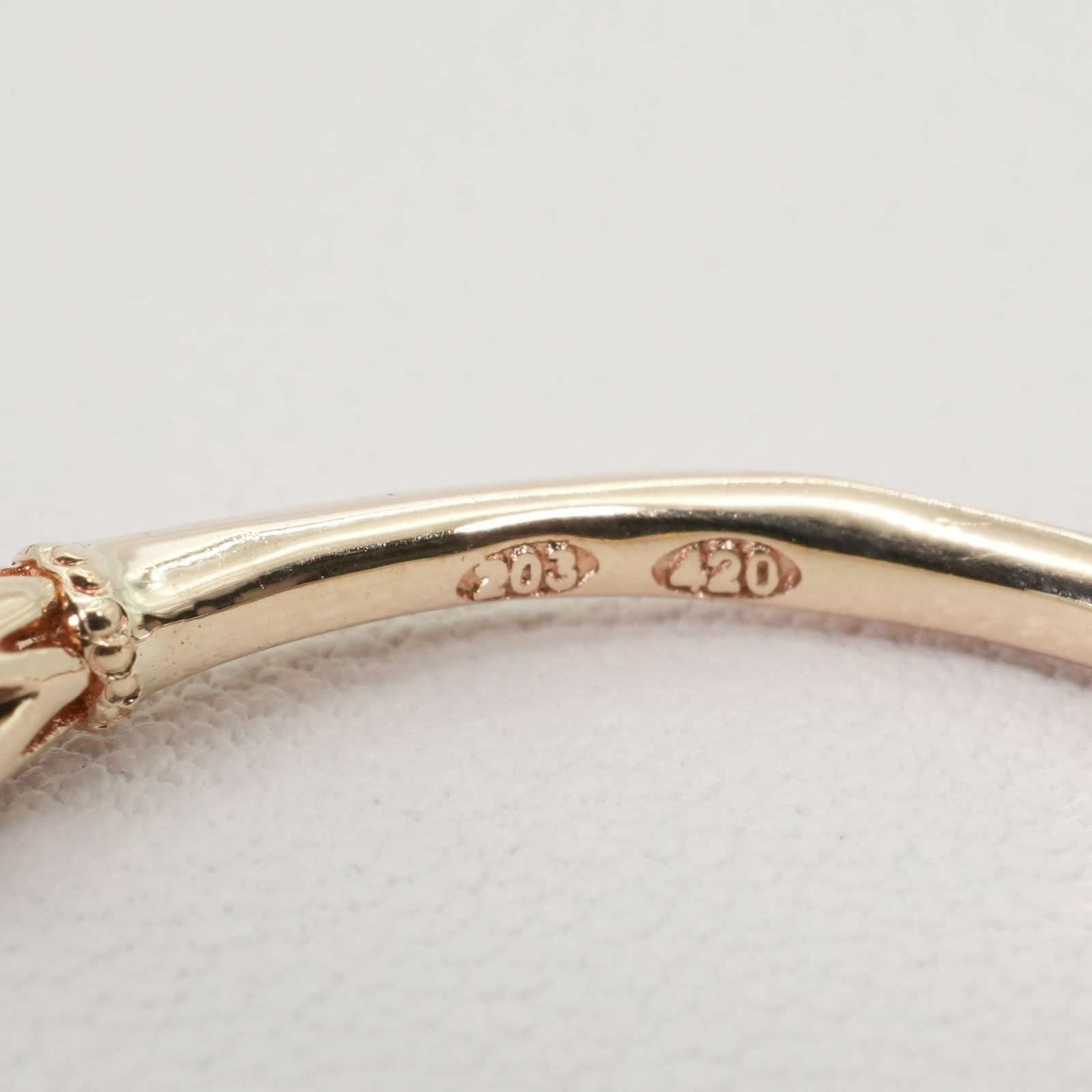 ダイヤモンド フォークリング