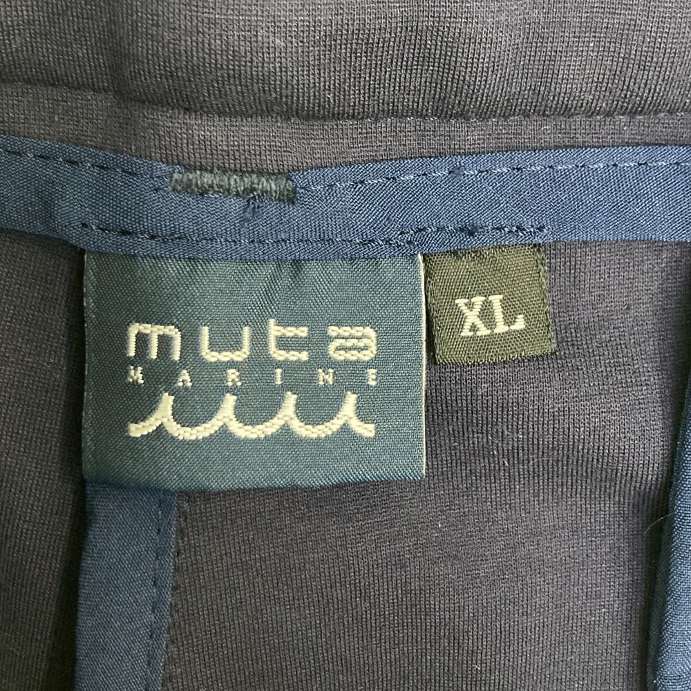 ムータ　マリン　ネイビー　パンツ　XL サイズ：XL MUTA MARINE ムータマリン ストレッチパンツ ネイビー系