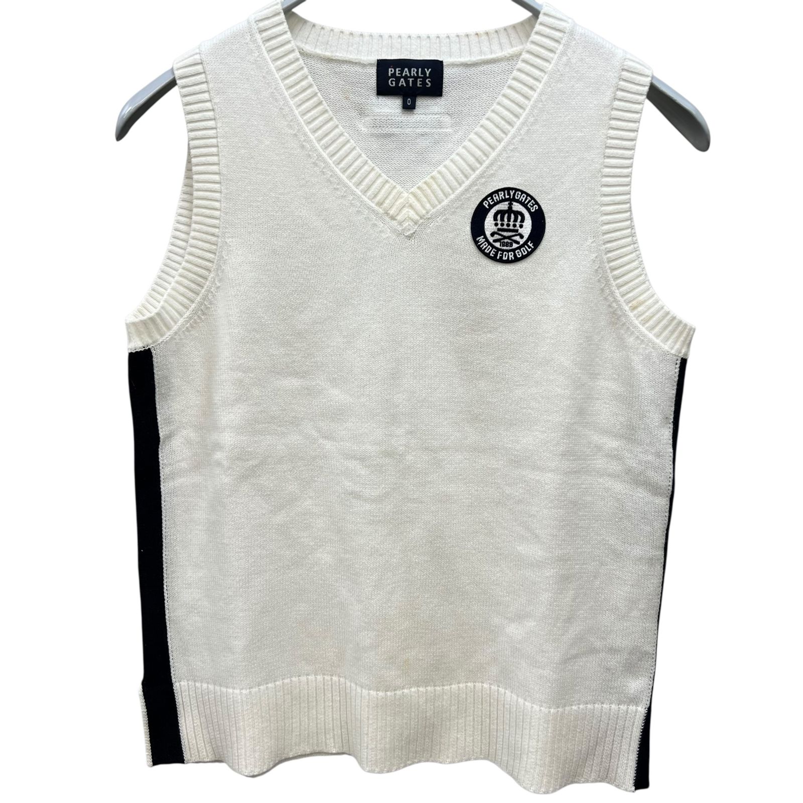 専用パーリーゲイツベスト PEARLY GATES パーリーゲイツ レディース 女性用 ベスト Vネック 0号