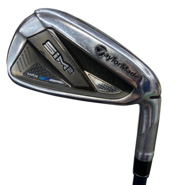中古】 テーラーメイド SIM2 MAX 7S アイアンセット IR TENSEI BLUE