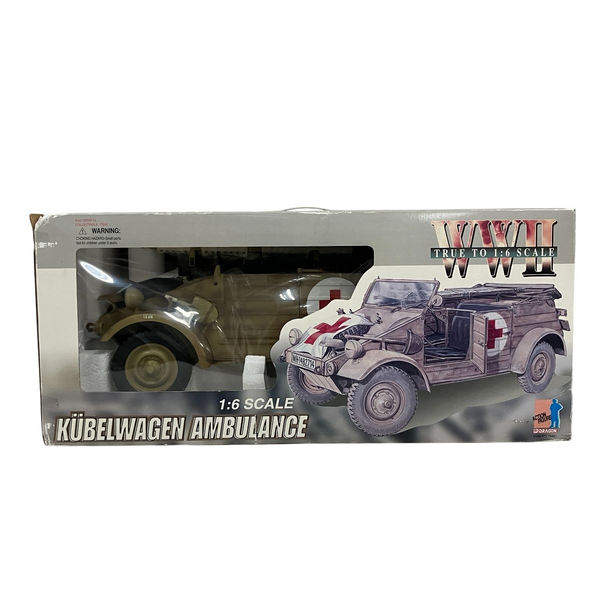 ドラゴン1/6シュビムワーゲン G.Iジョー 1体付完成品ジャンク品