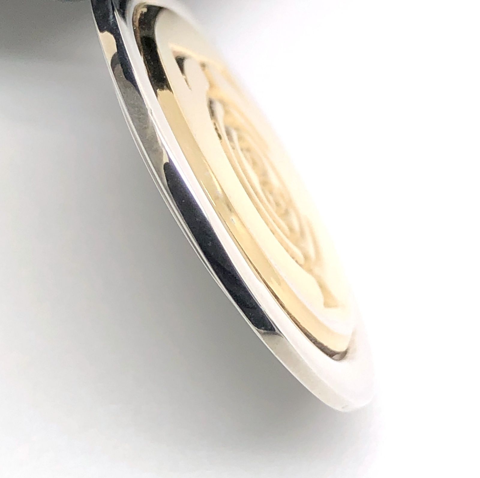 TIFFANY&Co. ティファニー ネックレス トップ コイン T&C ペンダント