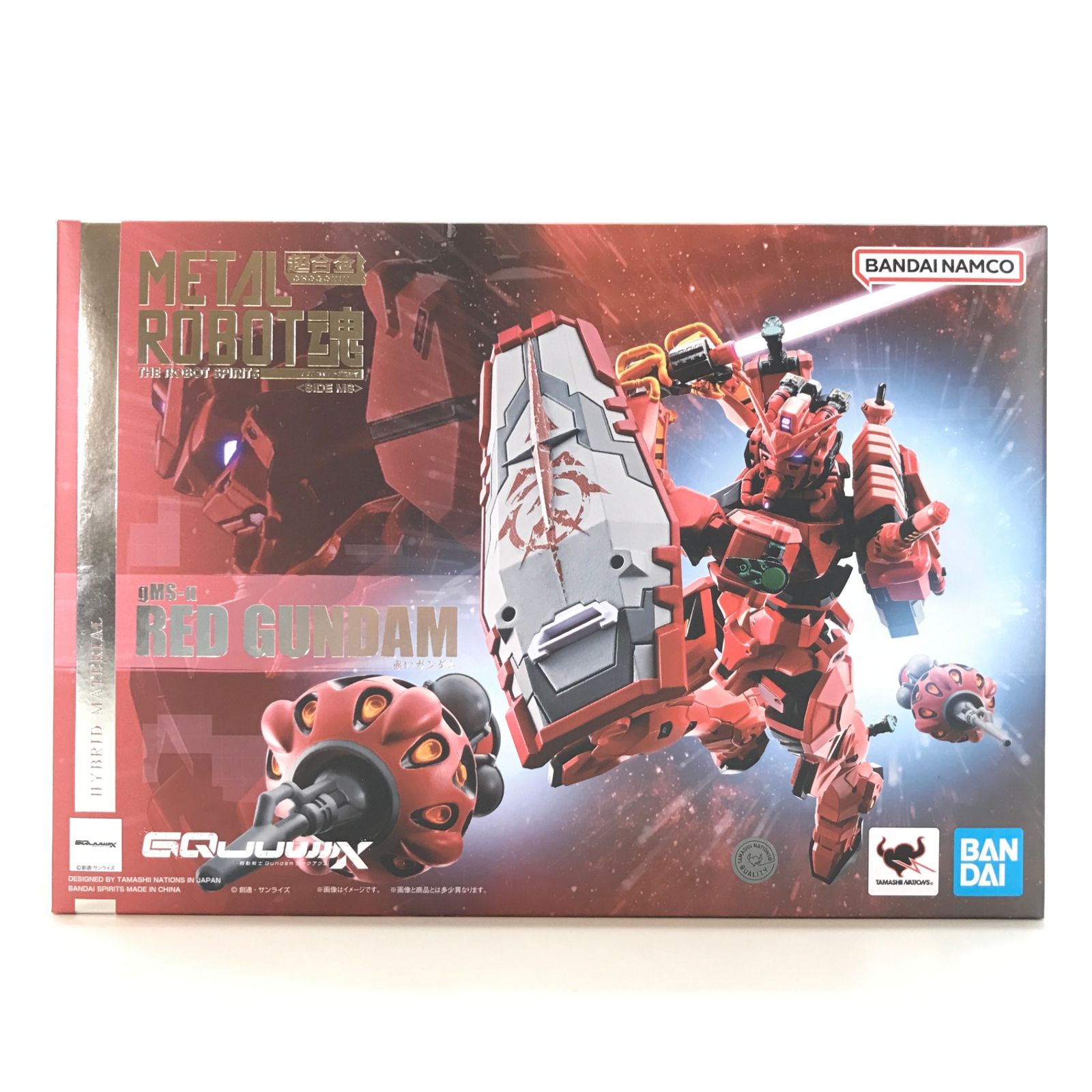 ◎BANDAI SPIRITS フィギュア METAL ROBOT魂 ＜SIDE MS＞ 赤いガンダム