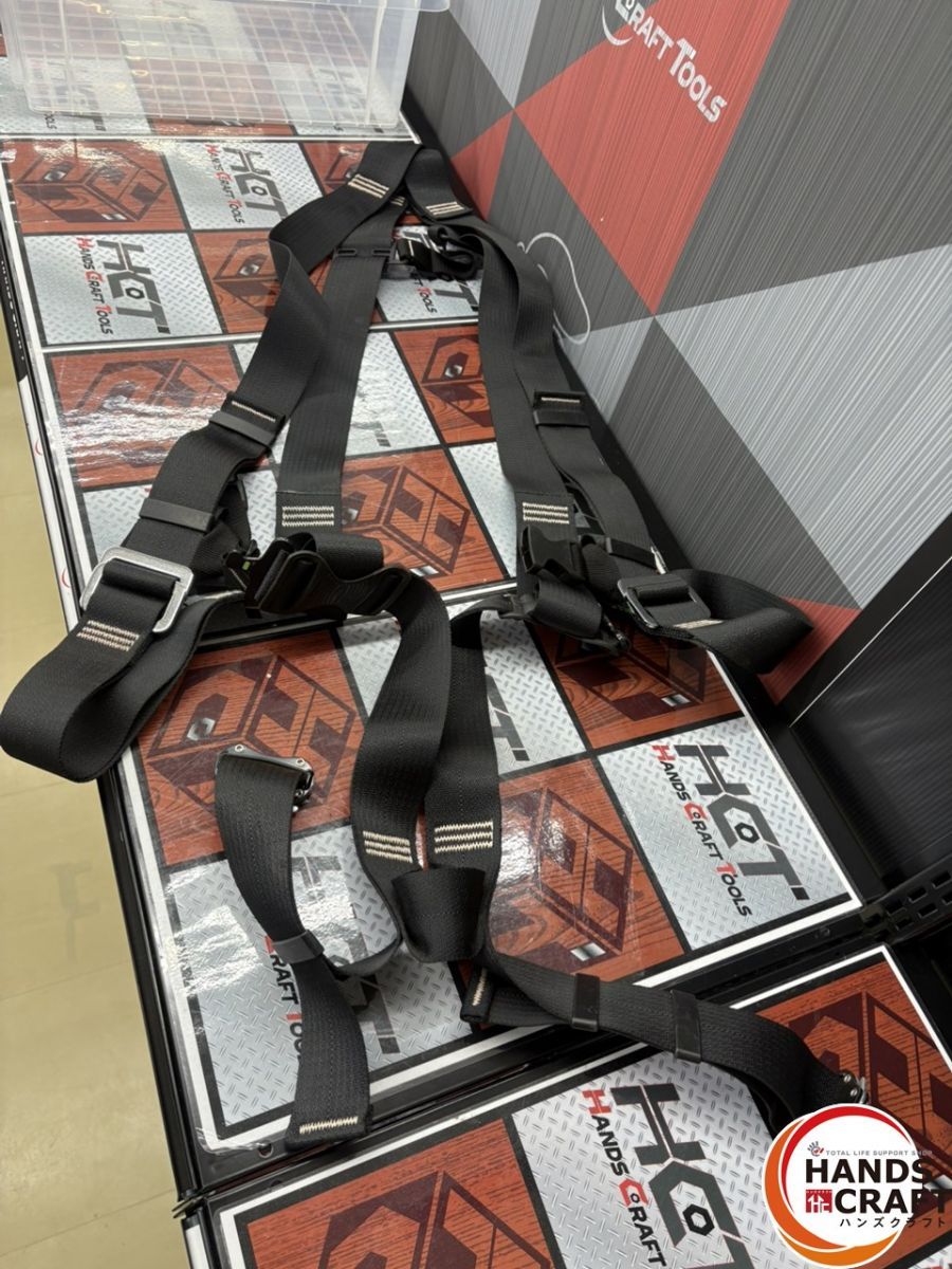 □【中古】タニザワ フルハーネス＋ランヤード 最大可能質量 110kg