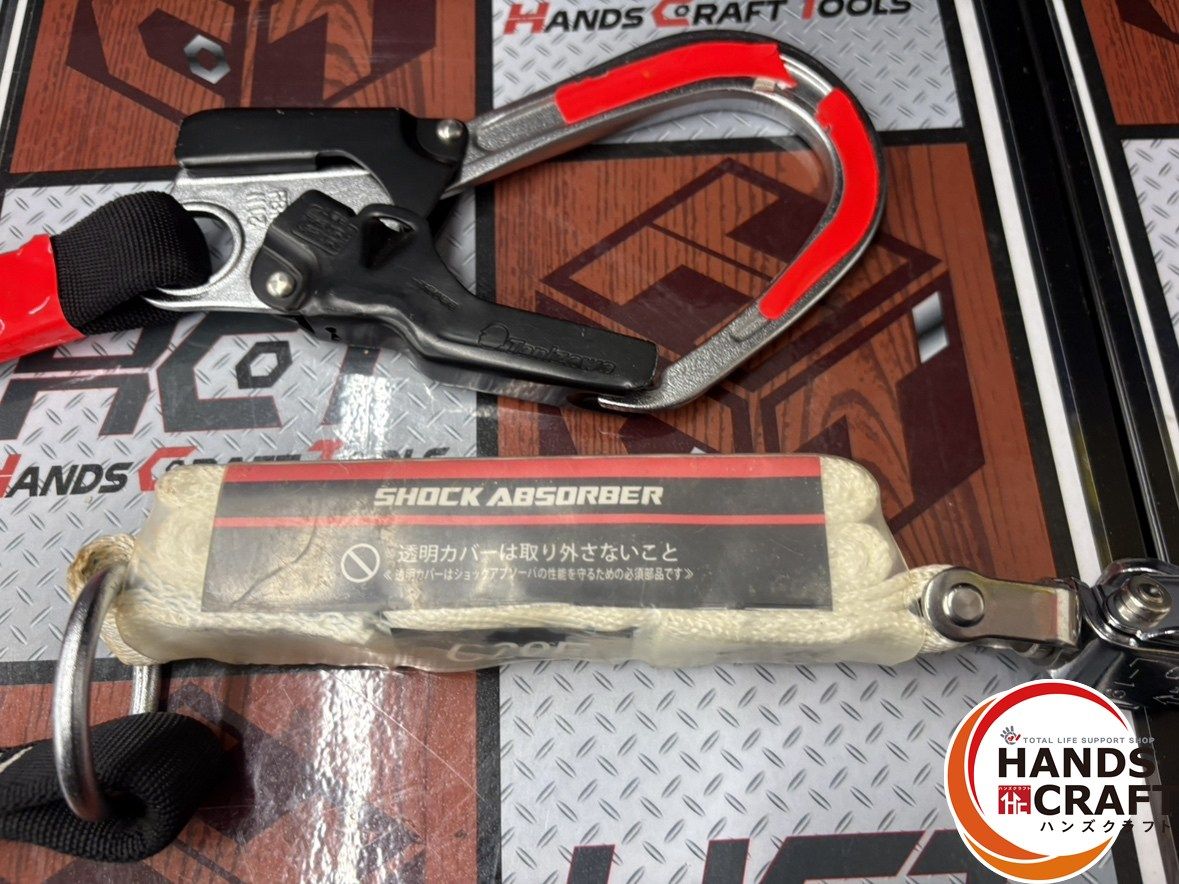 □【中古】タニザワ フルハーネス＋ランヤード 最大可能質量 110kg