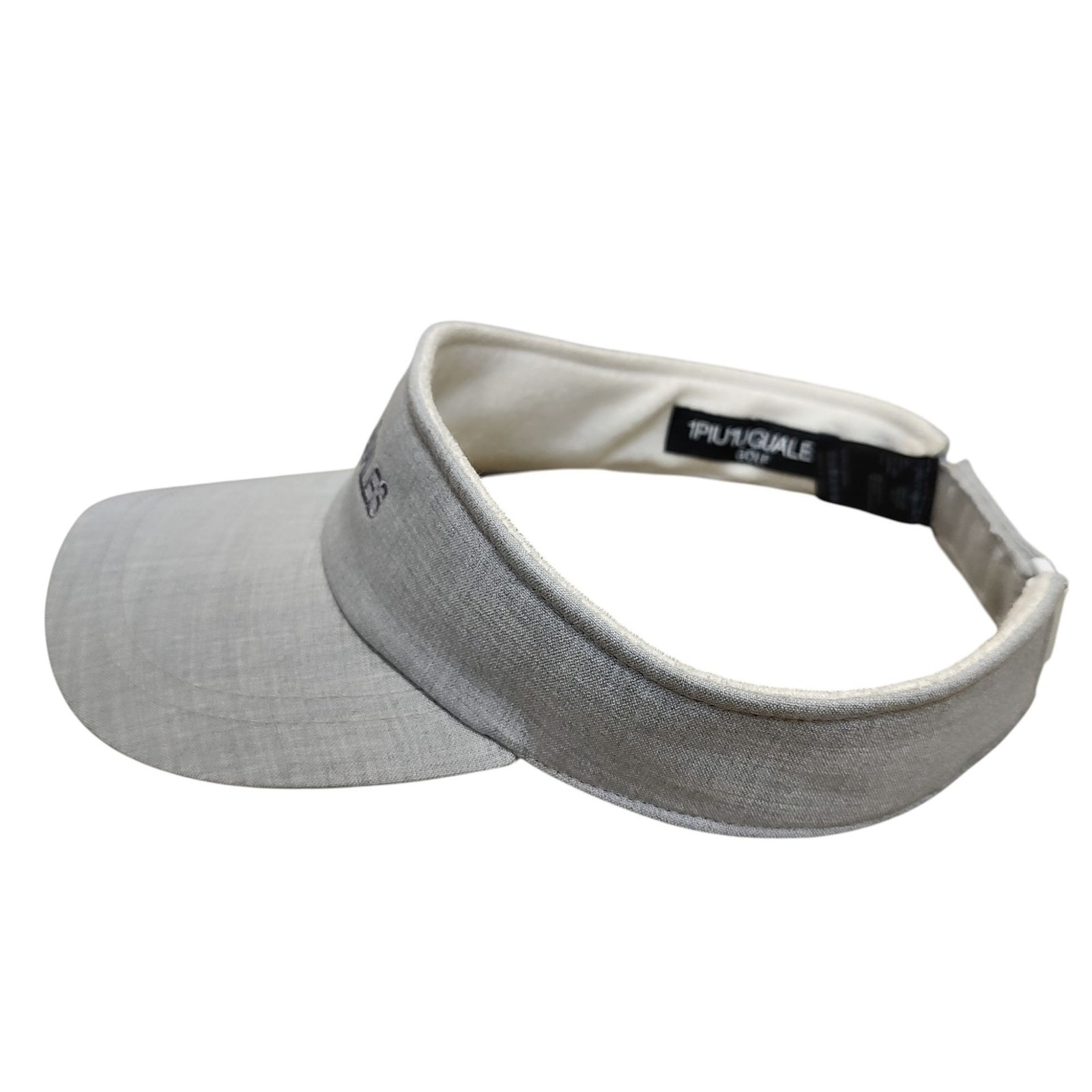 1PIU1UGUALE3 GOLF ウノピゥウノウグァーレトレ ゴルフ サンバイザー F