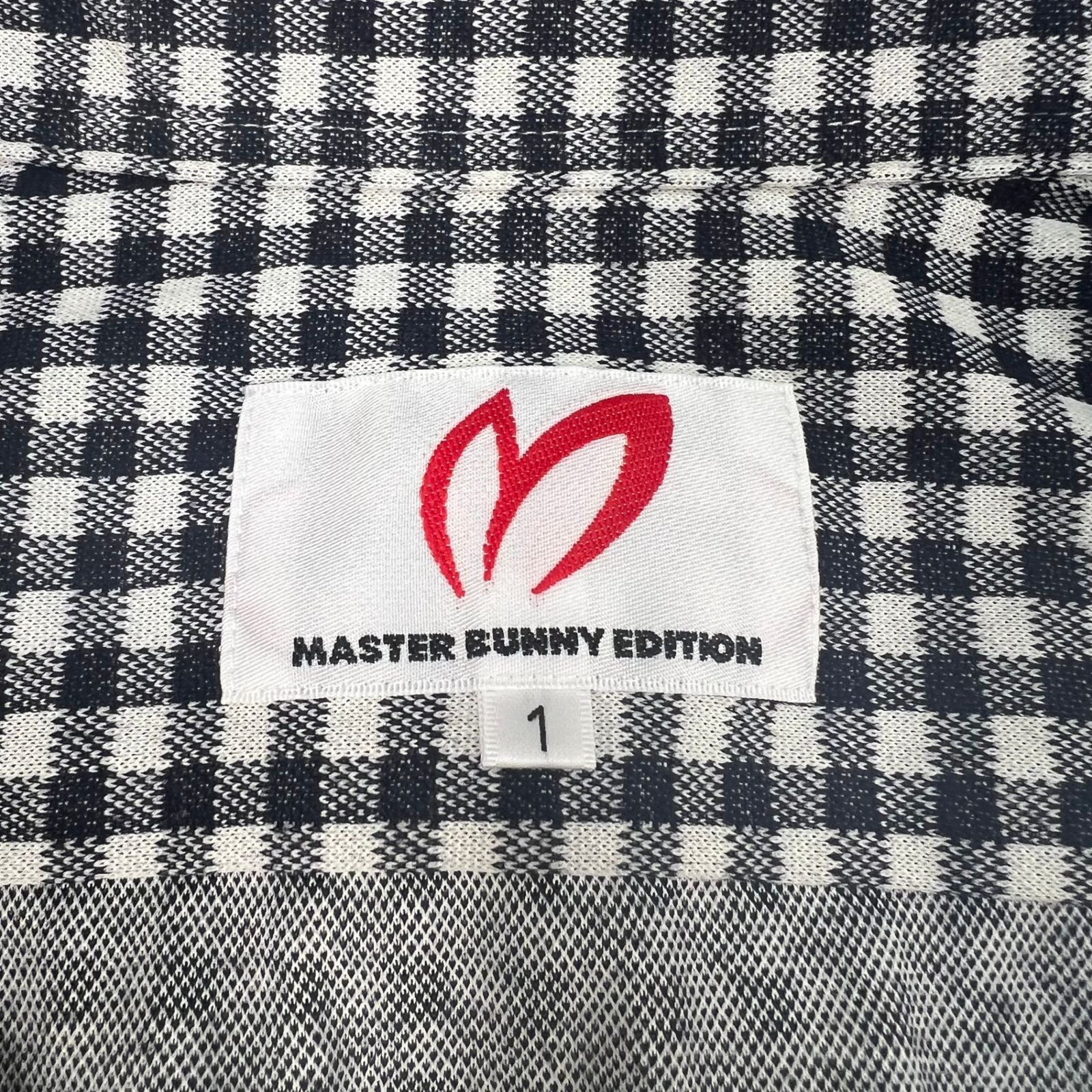 マスターバニーエディション レディース 長袖シャツ チェックデザイン