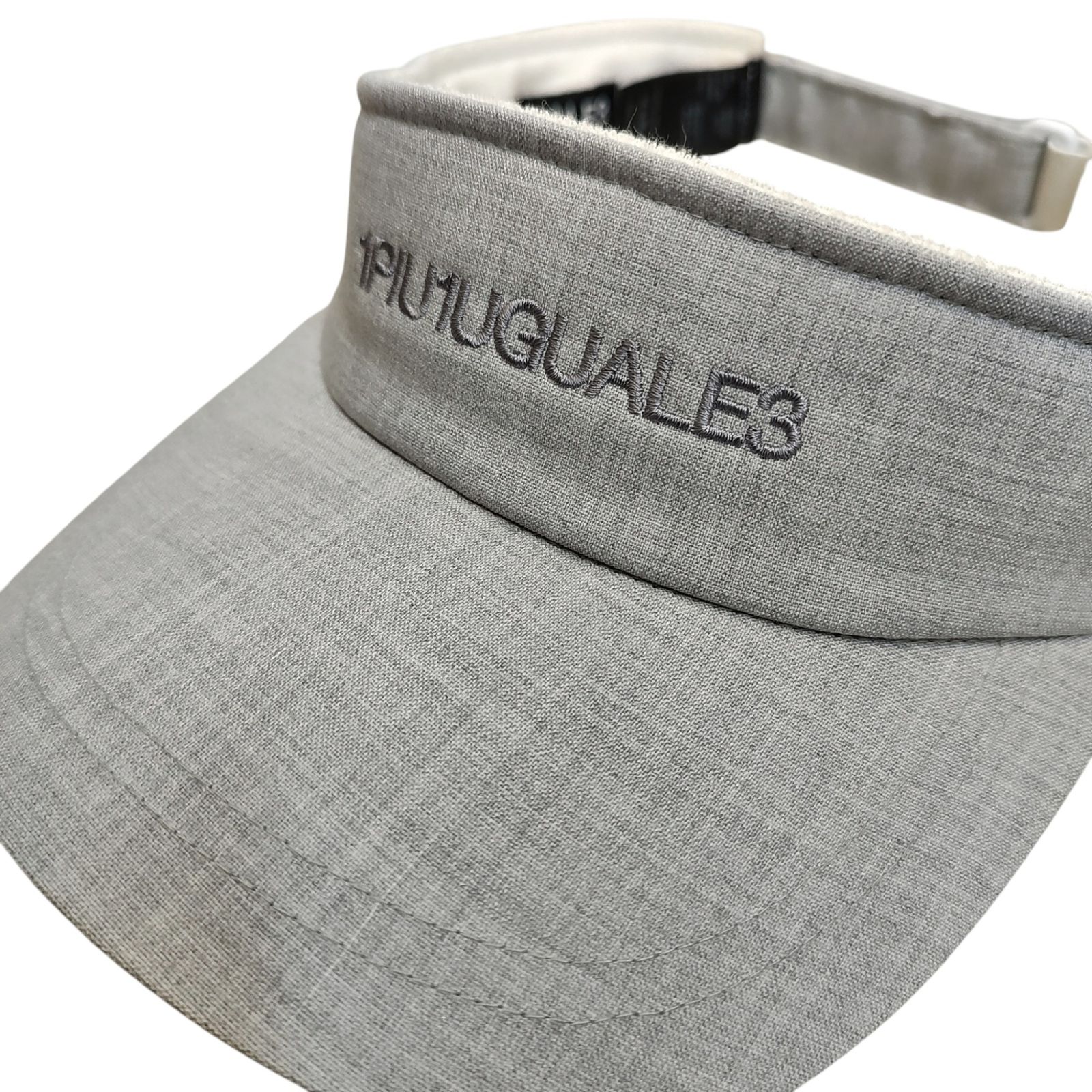 1PIU1UGUALE3 GOLF ウノピゥウノウグァーレトレ ゴルフ サンバイザー F