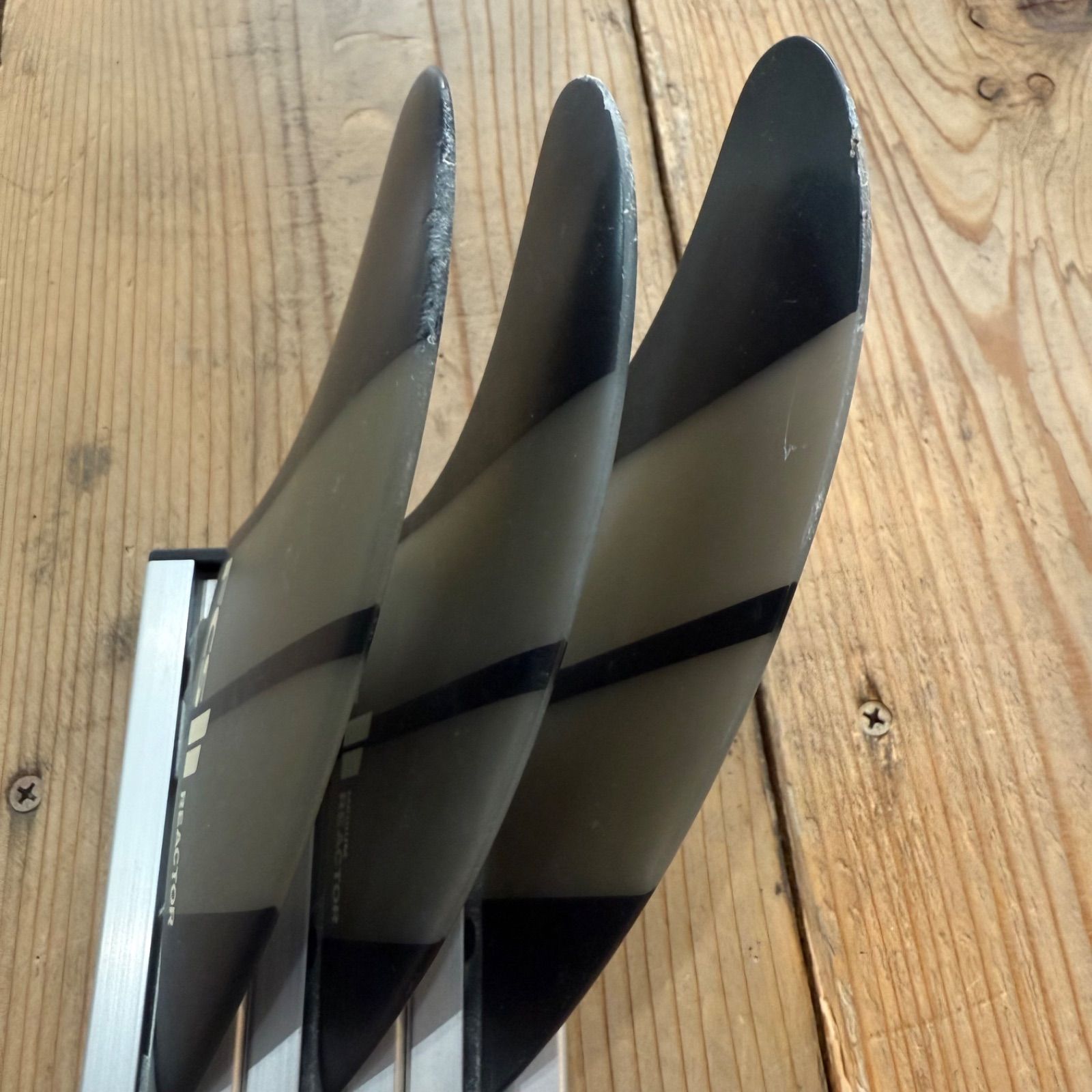 中古品 FCS2 フィン REACTOR リアクター トライフィン Mサイズ