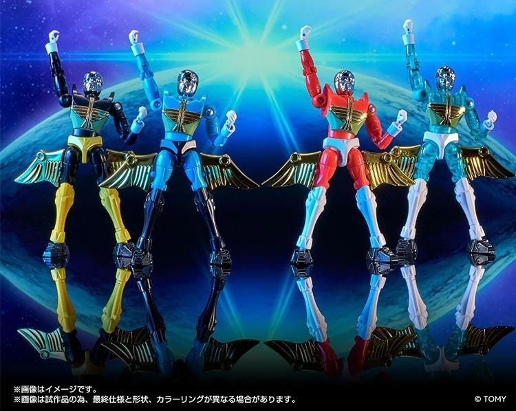 LEGACYSOUL ミクロマン コマンド1号4体セット - メルカリ