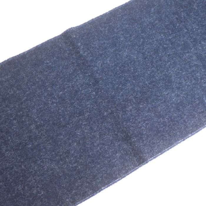 LOEWE ロエベ ロゴ アナグラム バイカラー スカーフ マフラー ネイビー