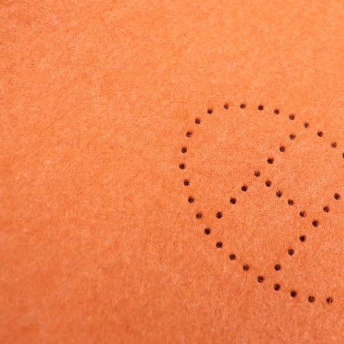 HERMES エルメス ヴィドポッシュ フェルト トレー オレンジ 中古 美品