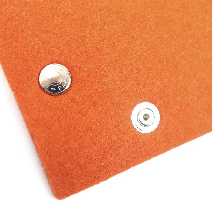 HERMES エルメス ヴィドポッシュ フェルト トレー オレンジ 中古 美品