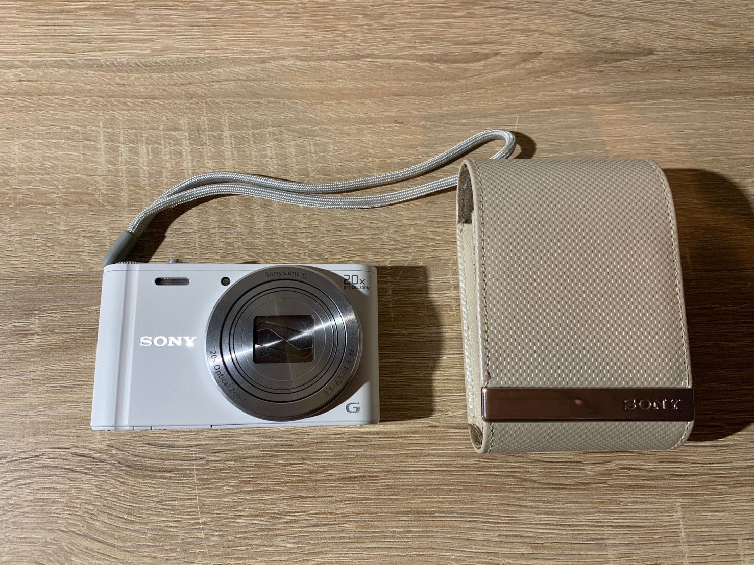 7306 Sony Cyber-Shot DSC-WX300 ホワイト デジカメ 動作確認済み 美品