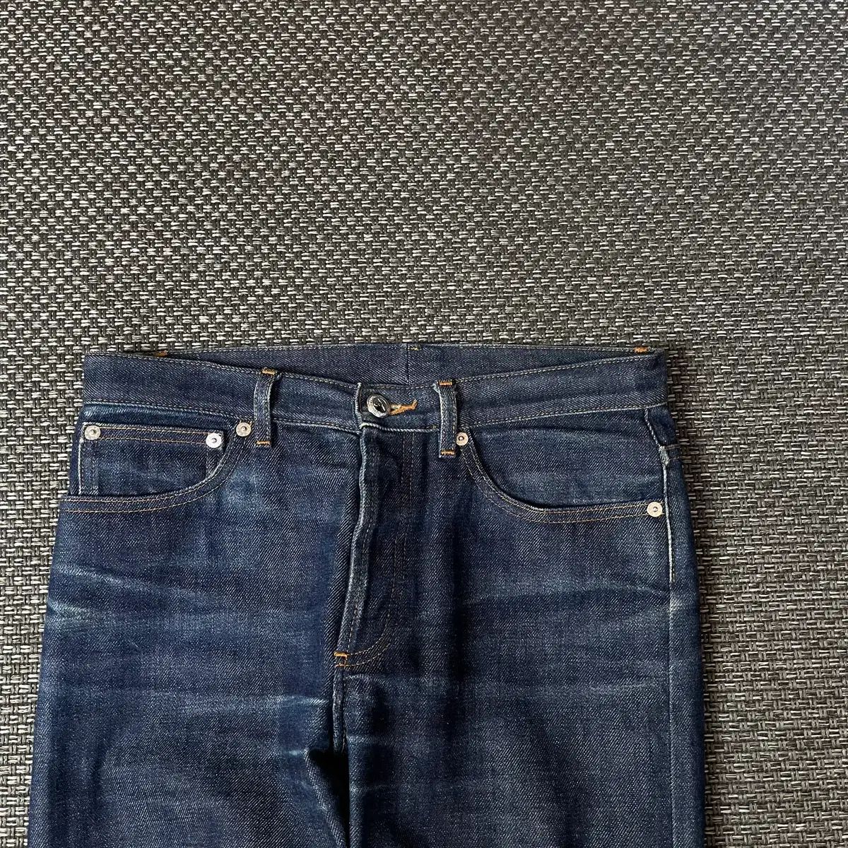 30) A.P.C. アーペーセー インディゴデニム ボタンフライ デニム 
