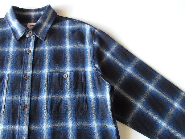 RHC Ron Herman ロンハーマン check shirt jacket ボックスシルエット