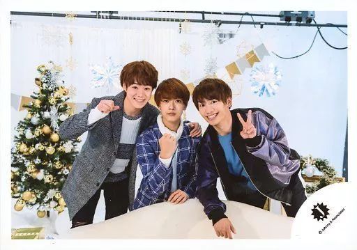 中古】生写真(ジャニーズ) 関西ジャニーズJr./集合(3人)/横型/「X'mas