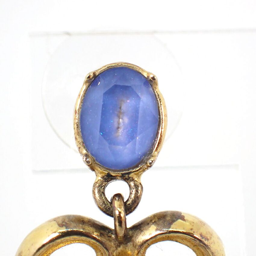 CHANEL/シャネル ココマーク ラインストーン ピアス片方 //j19-40