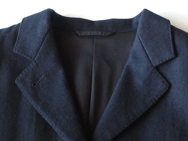 マーガレットハウエル ウールフランネルジャケット ネイビー 2 MARGARET HOWELL FOX BROTHERS FLANNEL マーガレットハウエル別注